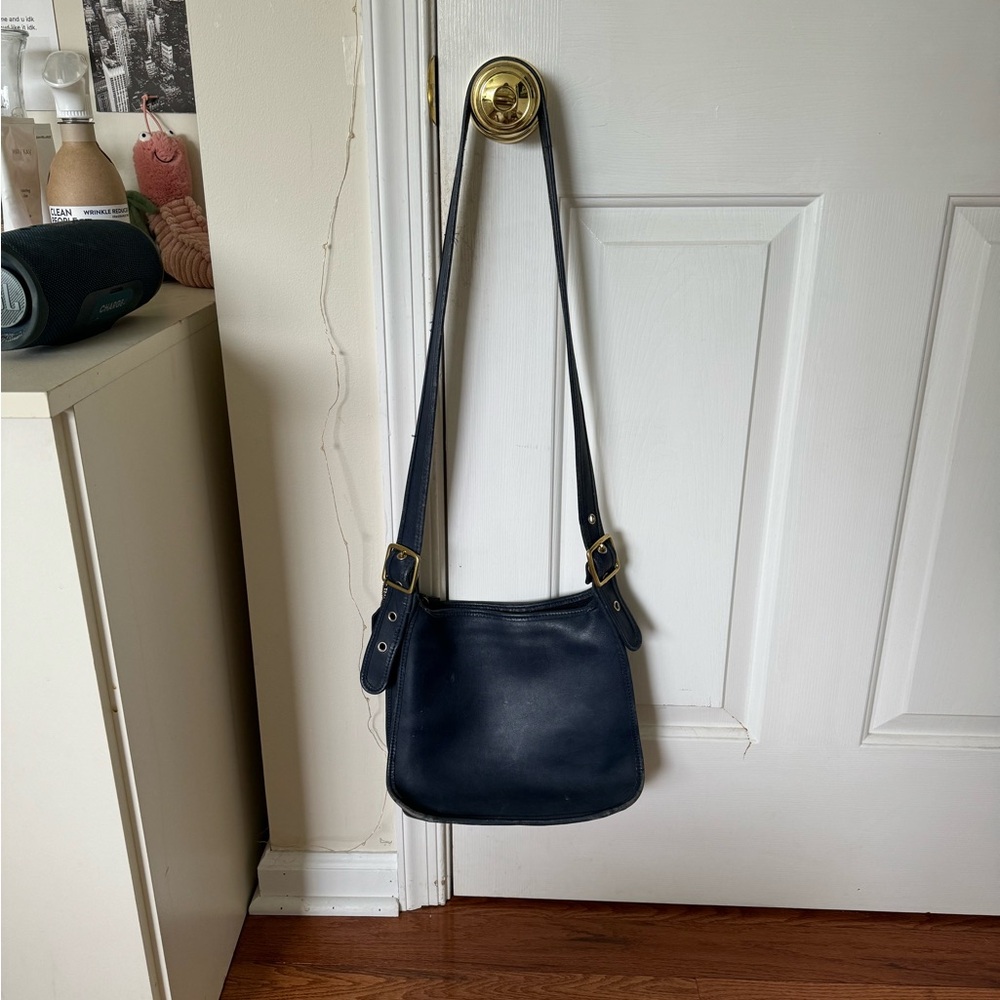 Blue Vintage Coach Bag